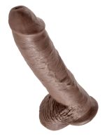 King Cock 10-Inch Cock With Balls - Brown - Image 2