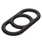 Alpha Liquid Silicone Commander Ring - Black - Image 5