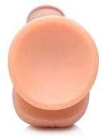 Long Logan 10 Inch Dildo With Balls - Light - Image 3