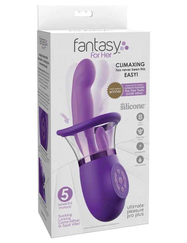 6yHA9sOo Fantasy for Her Ultimate Pleasure Pro Plus - Purple - Image 1
