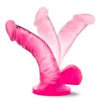 Naturally Yours - 4 Inch Mini Cock - Pink - Image 5
