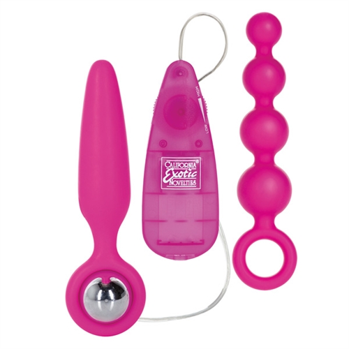 71dde6a91dec2e04012e41f6c0e321ad Booty Call Booty Vibro Kits - Pink - Image 1