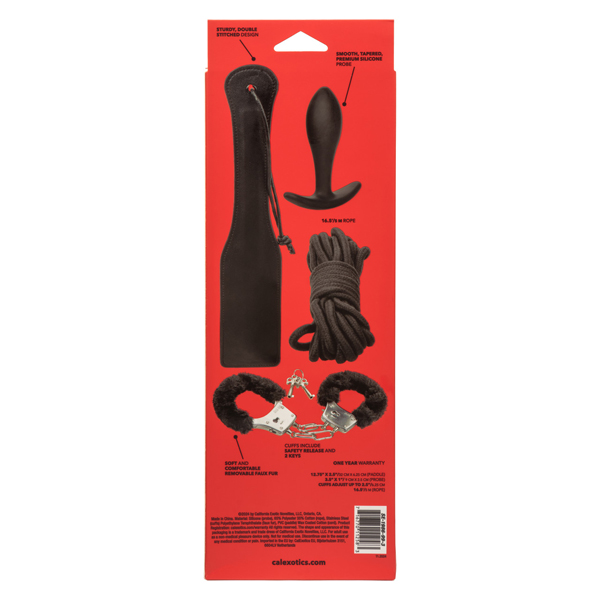 71kod89V Pleasure Kits Bondage Collection - Black - Image 1