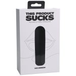 This Product Sucks - Sucking Clitoral Stimulator - Rechargeable - Black - Image 5