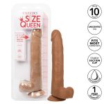 Size Queen 10 inch/25.5 Cm - Brown - Image 4