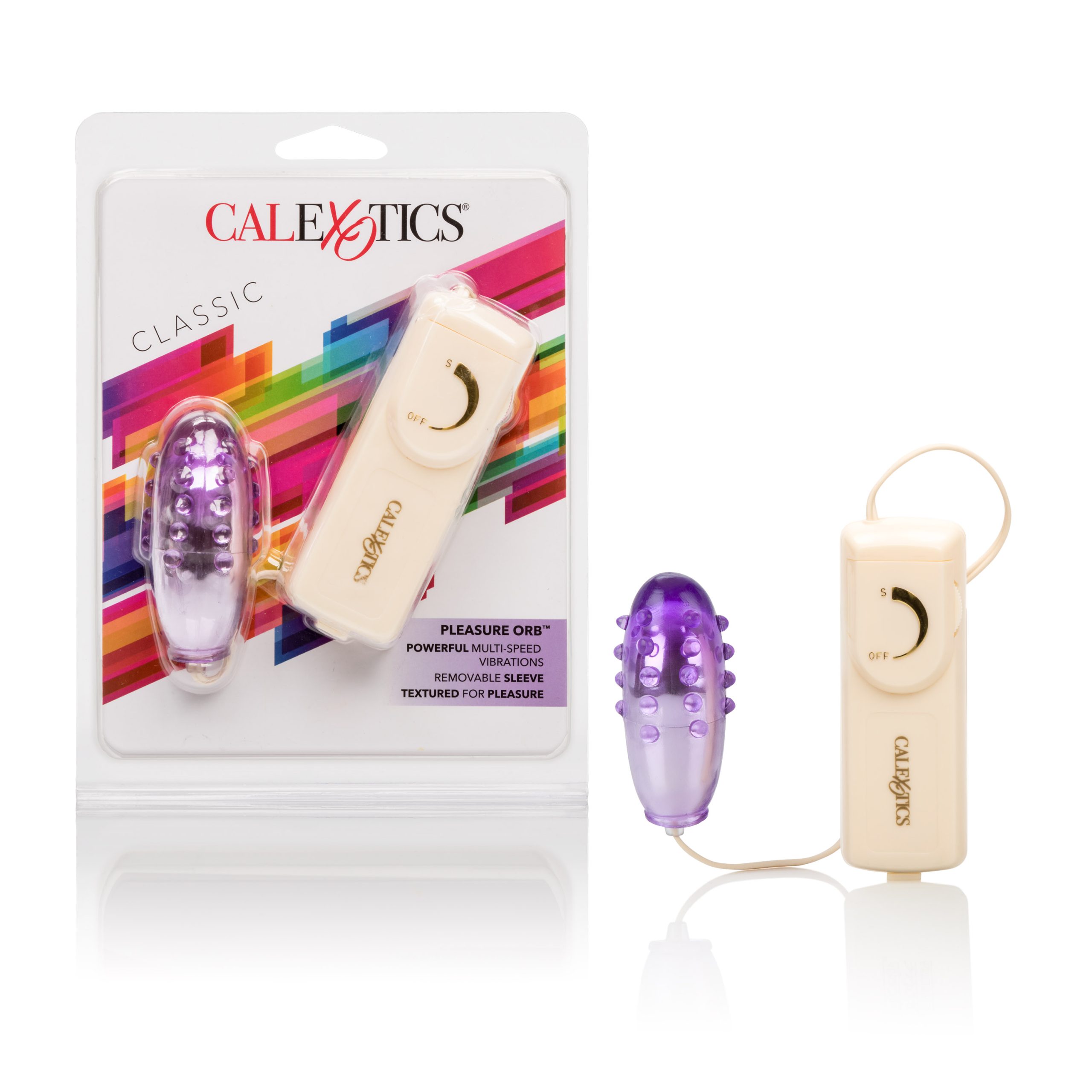 7KpFsXpSpBSJqrlEcXIqGetmZPSmKsMv Pleasure Orb Vibrating Egg - Purple - Image 1