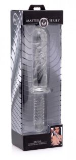 Brutus Glass Dildo Thruster - Clear - Image 4