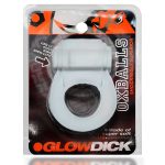 Glowdick Cockring With Led - Clear Ice - Image 4