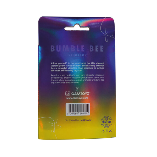 7p7s5ad3 Vibrator Bumble Bee Lolly - Yellow - Image 1