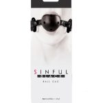 Sinful Ball Gag - Black