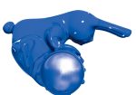 Buzz Bunny Cockring Vibe - Blue - Image 2
