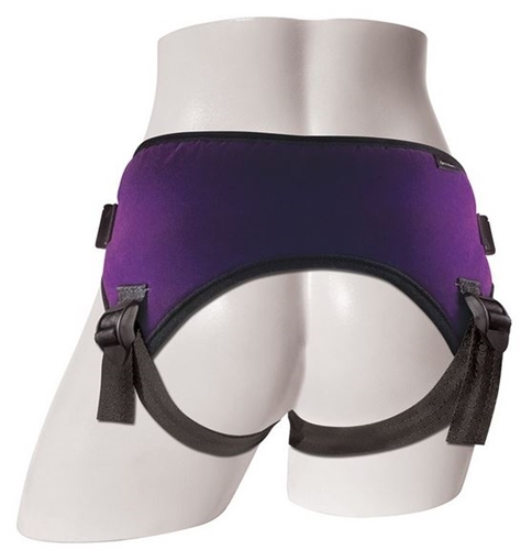 8499c17362e90f60d991ec7ebc1ff076 Lush Strap on - Purple - Image 1