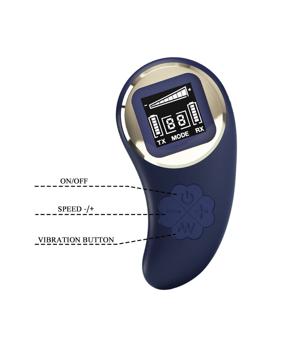 86KJWeQUWg6OAoMHQuQD8siBFC91WERv Mina Vibrating Remote Control Egg - Blue - Image 1