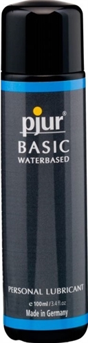 87e26ae91a2a5994d32088153fa32839 Pjur Basic Water - 3.4 Fl. Oz. 100 ml - Image 1