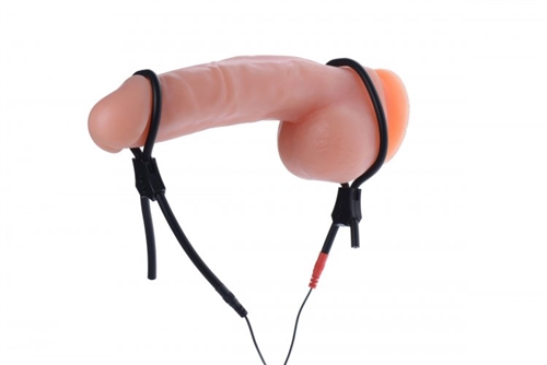 897d7521720d2b0a34bd5ced409633f2 Vigor II Electro Stim Cock and Balls Ties & Frenum Electro Stimulator - Image 1