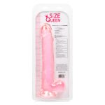 Size Queen 10 inch/25.5 Cm - Pink - Image 2
