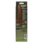 Performance Maxx Rechargeable Ribbed Dual Penetrator - Brown - Image 3