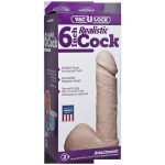 Vac-U-Lock 6 Inch Realistic Cock - White - Image 2