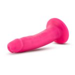 Neo - 5.5 Inch Dual Density Cock - Neon Pink - Image 5