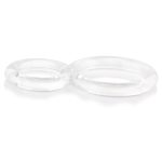 Ofinity Double Ring - Clear - Image 3