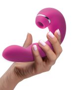 Shegasm 5 Star 10x Tapping G-Spot Vibe With Suction - Pink - Image 5