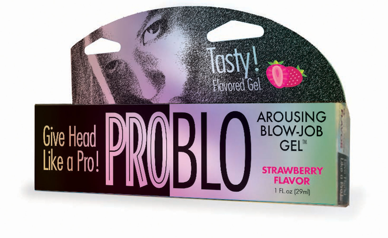 8Rq9bH34GPuCHLvvmymAt7P8DYyvHvG5 Problo Arousing Blow-Job Gel - Strawberry - 1.5 Fl. Oz. - Image 1