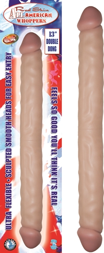 8b8e14da5f4ad5cfdb80f57930c08c45 All American Whopper Double-Dong 13 in Flesh - Image 1