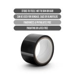 Temptasia - Bondage Tape - 60 Feet - Black - Image 4