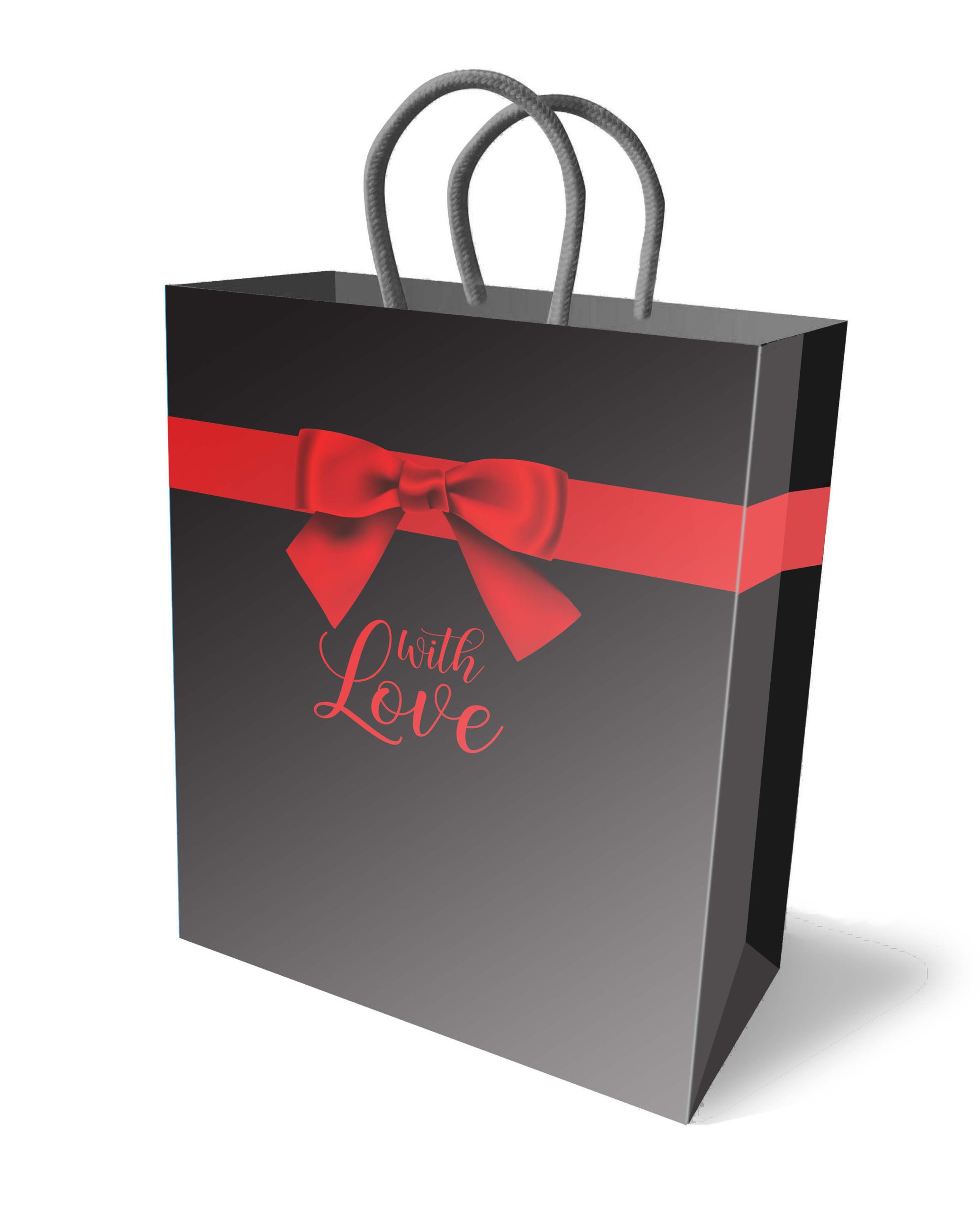 8ovhpj1XNcRz0IMPjZCKnbMyBUxg7O4r With Love Gift Bag - Black - Image 1