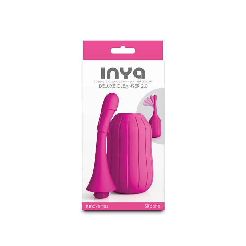 8uLuqXWa Inya Deluxe Cleanser 2.0 - Pink - Image 1