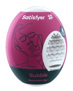 Satisfyer Masturbator Egg - Bubble - Violet - Image 2