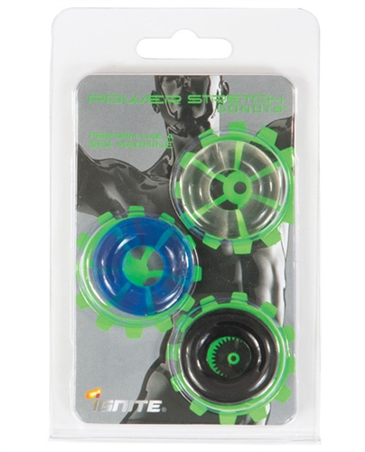 96c54b96939b640c328dd01479f87f35 Power Stretch Donuts - 3 Pack - Image 1