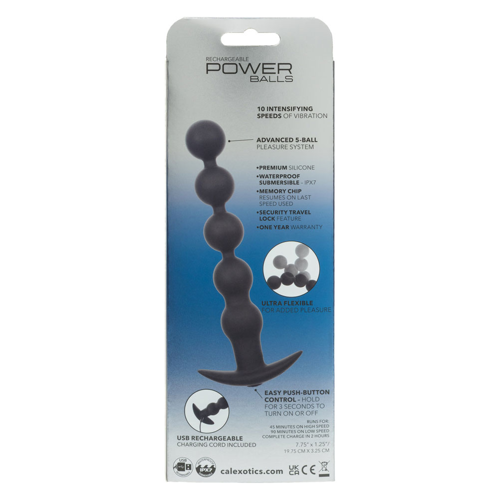 96fy4jl2 Rechargeable Power Balls - Black - Image 1
