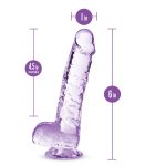 Naturally Yours - 6 Inch Crystalline Dildo - Amethyst - Image 4