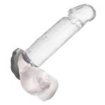 Alpha Liquid Silicone Erect Ring - Gray - Image 5