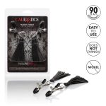 Nipple Play Playful Tassels Nipple Clamps - Black - Image 4