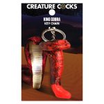 King Cobra Keychain - Red - Image 4