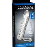 Fantasy X-Tensions Vibrating Super Sleeve - Clear