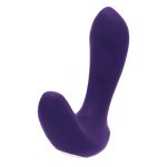 Inme Rechargeable Dual Vibe With Remote - Purple - Image 3