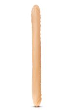 B Yours 18 Inch Double Dildo - Beige - Image 2