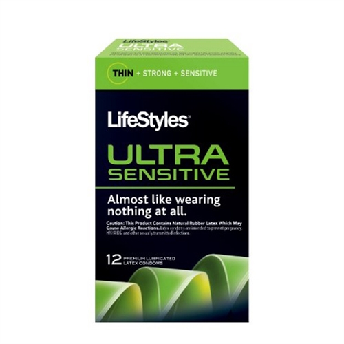 9d02bef28d1ea1111eaaca460d409b2c Lifestyles Ultra Sensitive - 12 Pack - Image 1