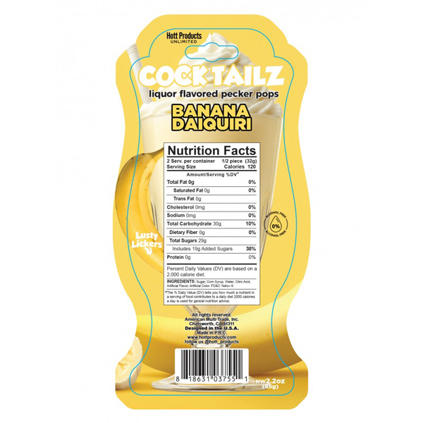 9jCwPDQF Cocktailz Banana Daiquiri Pecker Pop - Image 1