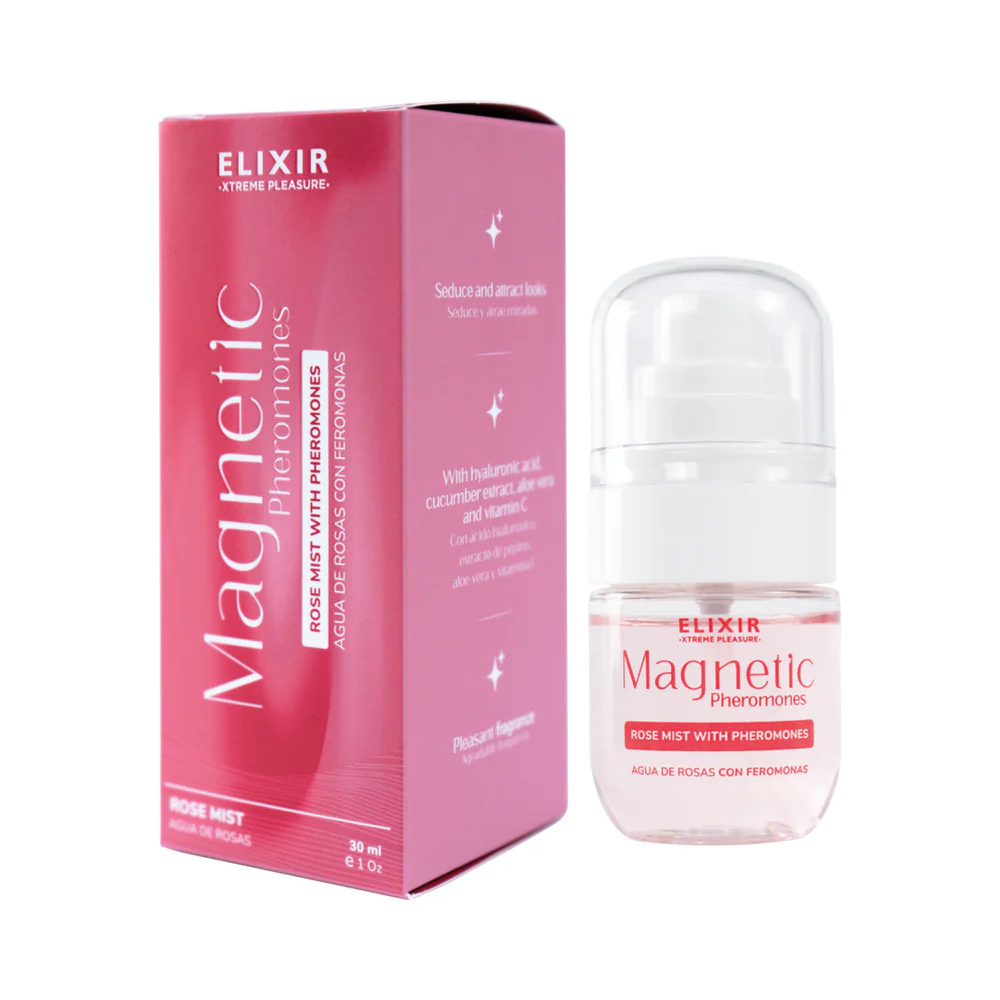 9jjIJzY1 Elixir Magnetic Rose Mist With Pheromones 30ml 1oz - Image 1