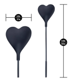Temptasia Ardor - Heart Crop - Black - Image 2