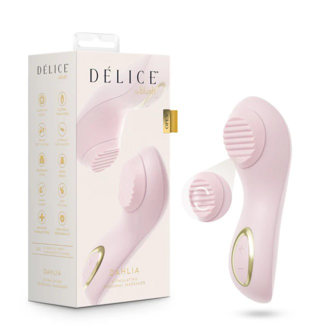 9pcgdCSe Delice Dahlia Stimulating Personal Massager - Pink - Image 1