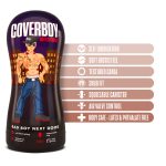 Coverboy - Bad Boy Next Door - Self Lubricating Stroker - Beige - Image 6
