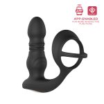 Cyrus - App Control Thrusting Prostate Massager - Black - Image 2