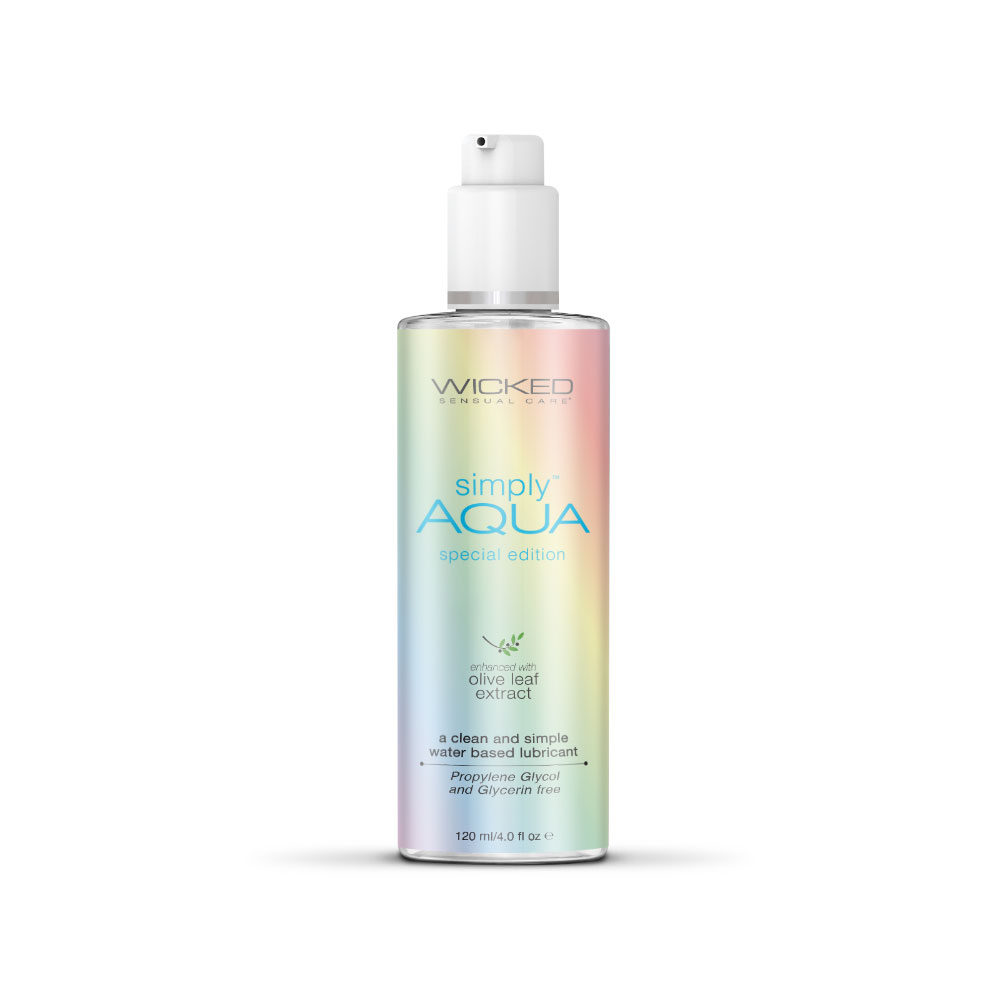 A2lzPLmpabhT2RdG9QJQZQhwvTm26BR8 Simply Aqua Water Based Lubricant - 4 Fl. Oz. - Special Edition - Image 1