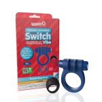 Screaming O Remote Controlled Switch Vibrating Ring - Blue - Image 3
