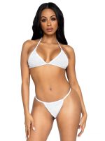 2 Pc Tempest Bikini Set - White- One Size - Image 4
